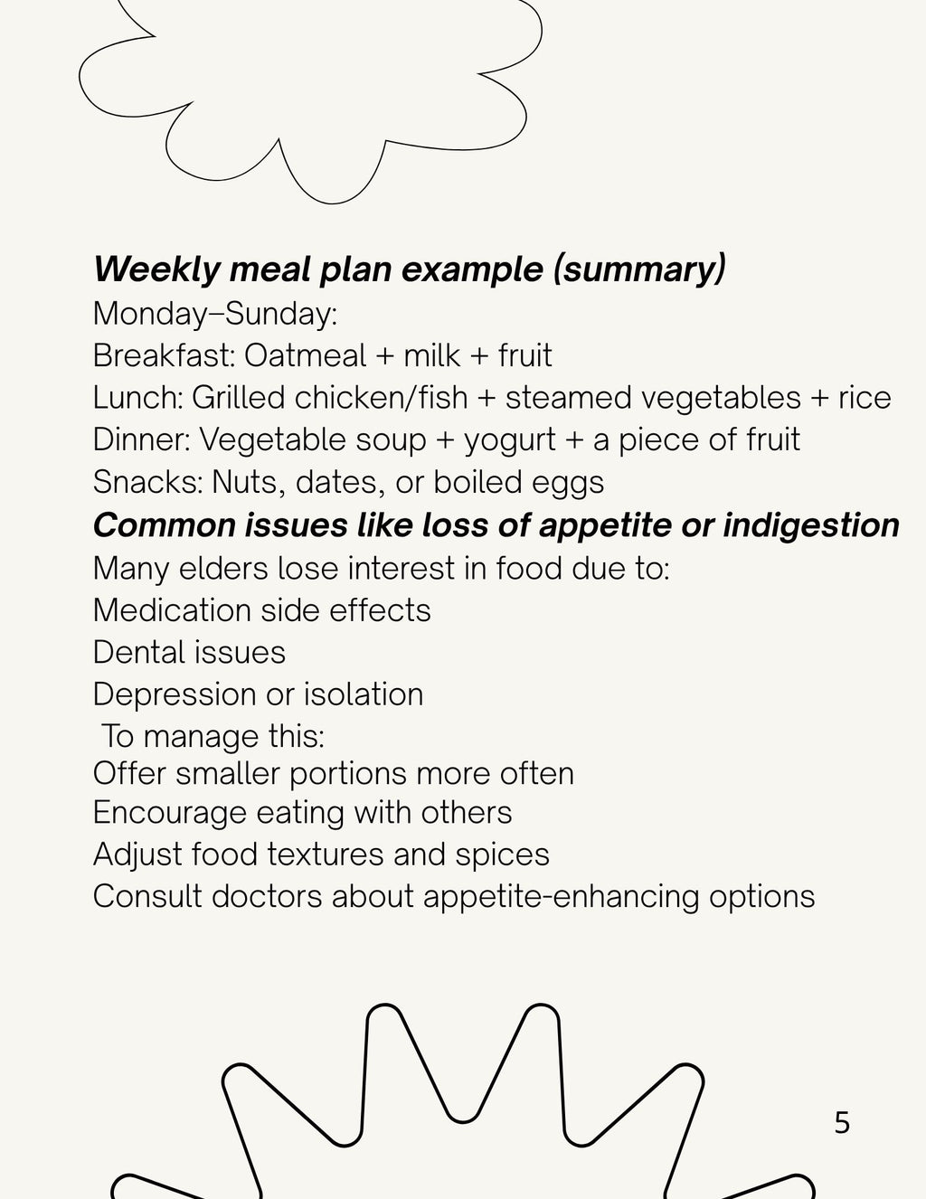 Elderly health care guide; Towards healthy and dignified aging