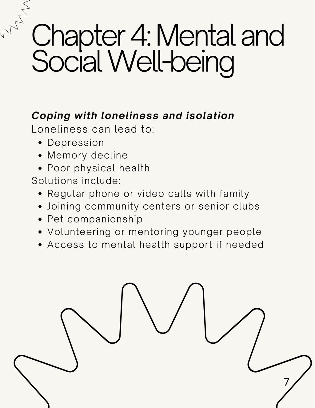 Elderly health care guide; Towards healthy and dignified aging