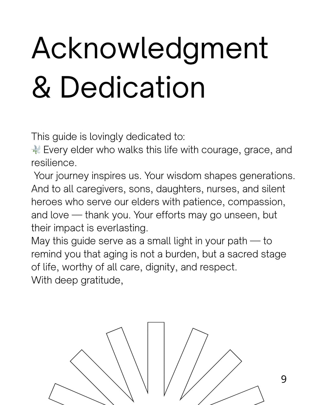 Elderly health care guide; Towards healthy and dignified aging